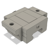 AIRTAC LOW PROFILE RAIL BEARING<br>LSD 35MM SERIES, HIGH ACCURACY WITH LIGHT PRELOAD (B), TOP MOUNTING FLANGE - SHORT BODY