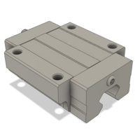 AIRTAC PROFILE RAIL BEARING&lt;br&gt;LSH 15MM SERIES, HIGH ACCURACY WITH LIGHT PRELOAD (B), TOP MOUNTING FLANGE - NORMAL BODY