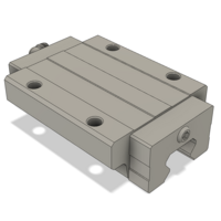 AIRTAC PROFILE RAIL BEARING&lt;br&gt;LSH 25MM SERIES, HIGH ACCURACY WITH LIGHT PRELOAD (B), TOP MOUNTING FLANGE - LONG BODY