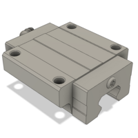 AIRTAC PROFILE RAIL BEARING&lt;br&gt;LSH 25MM SERIES, HIGH ACCURACY WITH LIGHT PRELOAD (B), TOP MOUNTING FLANGE - NORMAL BODY