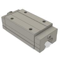 AIRTAC PROFILE RAIL BEARING&lt;br&gt;LSH 25MM SERIES, HIGH ACCURACY WITH LIGHT PRELOAD (B), SQUARE MOUNT - LONG BODY