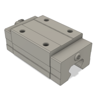AIRTAC PROFILE RAIL BEARING&lt;br&gt;LSH 25MM SERIES, HIGH ACCURACY WITH LIGHT PRELOAD (B), SQUARE MOUNT - NORMAL BODY
