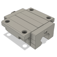 AIRTAC PROFILE RAIL BEARING&lt;br&gt;LSH 30MM SERIES, HIGH ACCURACY WITH LIGHT PRELOAD (B), BOTTOM MOUNTING FLANGE - NORMAL BODY