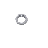 MENCOM PART&lt;BR&gt;1/2&quot; NPT PLASTIC LOCK NUT PLASTIC (GRAY)