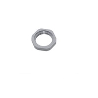 212PA MENCOM PART<BR>1/2" NPT PLASTIC LOCK NUT PLASTIC (GRAY)