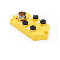 HTM JUNCTION BLOCK&lt;BR&gt;4-4 PIN M12 / 12 PIN M16 TOP EXIT 10-30VDC PNP LED