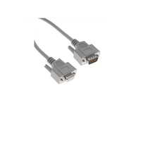 MENCOM CORDSET&lt;BR&gt;9 PIN SUB-D MALE STR 10&#39; PVC GY 24AWG