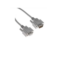 DB09-MFP-10M MENCOM CORDSET<BR>9 PIN SUB-D MALE/FEMALE STR 10' PVC GY 24AWG