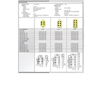 DSTR8-5/4PA-1205 HTM JUNCTION BLOCK<BR>8-4 PIN M12 / 5M SIDE EXIT PUR YE 10-30VDC PNP LED