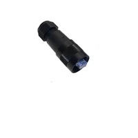 MENCOM ETHERNET RECEPTACLE&lt;BR&gt;8 PIN RJ45 MALE STR FW .22M CG SS 60VAC/DC