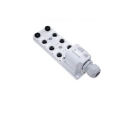NUMATICS/AVENTICS JUNCTION BLOCK&lt;BR&gt;8-4 PIN M12 /CG SIDE EXIT 10-30VDC PNP LED