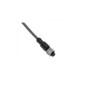 MEC-4FP-2M MENCOM CORDSET<BR>4 PIN M12 (EURO) FEMALE STR 2M PVC GY 22AWG 300VAC/DC