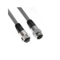 MENCOM DEVICENET CORDSET&lt;BR&gt;5 PIN 7/8&quot; MINI M/F STR 10M PVC GY 22/24AWG 300VAC/DC SHIELDED