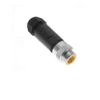 MENCOM RECEPTACLE&lt;BR&gt;5 PIN 7/8&quot; MINI MALE STR FW PG16 CG 600VAC/DC
