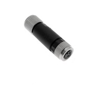 MENCOM CIRCULAR CONNECTOR&lt;BR&gt;4 PIN M8 FEMALE STR FW PG7 CG 30VAC/DC SCREW TERM.