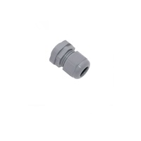 PCG-13.5 MENCOM CABLE GLAND<BR>PG13.5 MALE THR 6-12MM CG PLASTIC (GRAY)