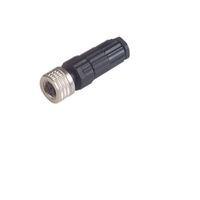 HIRSCHMANN CIRCULAR CONNECTOR&lt;BR&gt;3 PIN M8 FEMALE STR FW PG7 CG 60VAC/DC