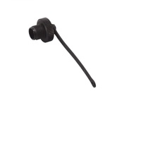 TURCK PART&lt;BR&gt;M12 FEMALE CLOSURE CAP BRASS W/EYE-LET