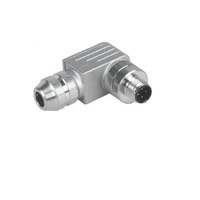 BMSWS 8251-0/9 TURCK CIRCULAR CONNECTOR<BR>5 PIN M12 MALE ELB FW PG9 CG 60VAC/DC REV KEY