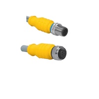RKS 8T-10-RSS 8T TURCK CORDSET<BR>8 PIN M12 F/M STR 10M PVC GY 24AWG 60VAC/75VDC