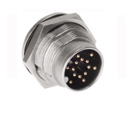 TURCK CIRCULAR CONNECTOR&lt;BR&gt;19 PIN M16 MALE STR BM M18X0.75 THR 60VAC/DC
