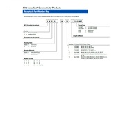 BKFD 14-PCB TURCK CIRCULAR CONNECTOR<BR>14 PIN M16 FEMALE STR BM M18X0.75 THR 60VAC/DC