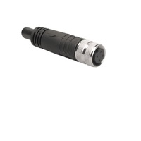 TURCK CORDSET&lt;BR&gt;3 PIN 7/8&quot; MINI FEMALE STR 5M PVC BK 14AWG 600VAC