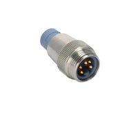 TURCK CORDSET&lt;BR&gt;5 PIN 7/8&quot; MINI MALE STR 6M PVC GY 22AWG 300VAC/DC