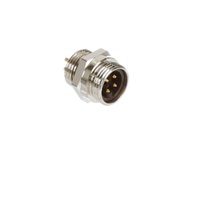 TURCK CIRCULAR CONNECTOR&lt;BR&gt;4 PIN 7/8&quot; MINI MALE STR FM PG11 THR 600VAC/DC