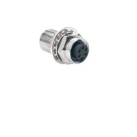 TURCK ADAPTOR&lt;BR&gt;3 PIN 7/8&quot; MINI M/F STR BULKHEAD 600VAC/DC
