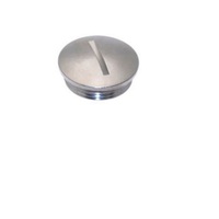 ILME PART<BR>M12 MALE BLANKING PLUG PLASTIC