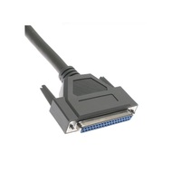 MENCOM CORDSET&lt;BR&gt;37 PIN SUB-D FEMALE STR 10MM PVC GY 24AWG