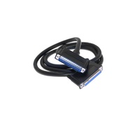 MENCOM CORDSET&lt;BR&gt;37 PIN SUB-D MALE STR 10&#39; PVC BK 24AWG