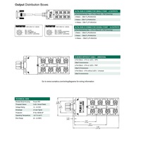 DB82TLP000000000 NUMATICS/AVENTICS JUNCTION BLOCK<BR>8-4 PIN M12 /CG SIDE EXIT 10-30VDC PNP LED