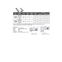 MCV-19FP-FW-CC MENCOM CIRCULAR CONNECTOR<BR>19 PIN M23 FEMALE STR FW M23 THR CRIMP 300VAC/DC