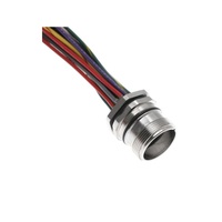 MENCOM CIRCULAR CONNECTOR&lt;BR&gt;19 PIN M23 FEMALE STR FM 2M M20 THR PUR BK 18/22AWG 300VAC/DC