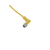 MDC-4FP-1M-R MENCOM CORDSET<BR>4 PIN M12 FEMALE ELB 1M PVC YE 22AWG 300VAC/DC