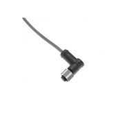 NUMATICS/AVENTICS CORDSET<BR>4 PIN M12 FEMALE ELB 2M PVC GY 22AWG 150VAC/DC