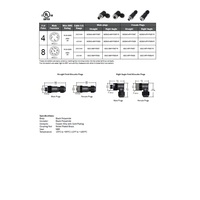 MDE45-4MP-FW07-R MENCOM ETHERNET RECEPTACLE<BR>4 PIN M12 MALE ELB FW PG7 CG 250VDC