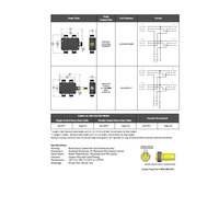 MIN-3MFP-20 MENCOM CORDSET<BR>3 PIN 7/8" MINI M/F STR 20' PVC YE 16AWG 600VAC/DC