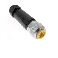 MIN-5MP-FW-DN MENCOM DEVICENET RECEPTACLE<BR>5 PIN 7/8" MINI MALE STR FW PG16 CG 600VAC/DC