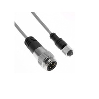 MINDCDD-5MFP-10M MENCOM DEVICENET CORDSET<BR>5 PIN 7/8" MINI/M12 M/F STR 10M PVC GY 22/24AWG 300VAC/DC SHIELDED