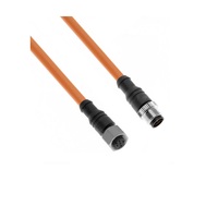 MENCOM PROFIBUS/PA CORDSET&lt;BR&gt;4 PIN M12 M/F STR 10M PVC OR 18AWG 300VAC/DC SHIELDED SS