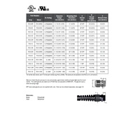 PCG-1/2Y MENCOM CABLE GLAND<BR>1/2" NPT MALE THR 6-12MM CG PLASTIC (GRAY)