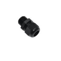 PCG-3/4R-B MENCOM CABLE GLAND<BR>3/4" NPT MALE THD 9-16MM CG PLASTIC (BLACK)