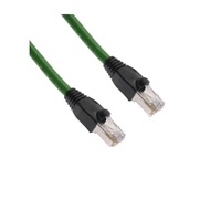 MENCOM PROFINET CORDSET<BR>8 PIN RJ45 M/M STR 2M PVC GR 22AWG 30VAC/DC