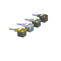 TURCK SOLENOID VALVE CABLE&lt;BR&gt;FORM A DIN 2+G 5M GY PUR, LED/MOV, 24-48VAC/DC