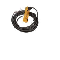 VB 803M-PX9-5 TURCK JUNCTION BLOCK<BR>8-3 PIN M8 / 5M TOP EXIT PVC BK 10-48VDC PNP LED