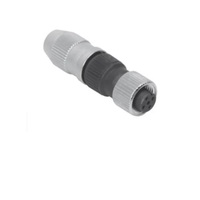 TURCK CIRCULAR CONNECTOR<BR>4 PIN M12 FEMALE STR FW PG9 CG 32VAC/DC