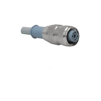 TURCK CORDSET<BR>3 PIN M12 FEMALE STR 30M PVC GY 20AWG 250VAC/DC REV KEY